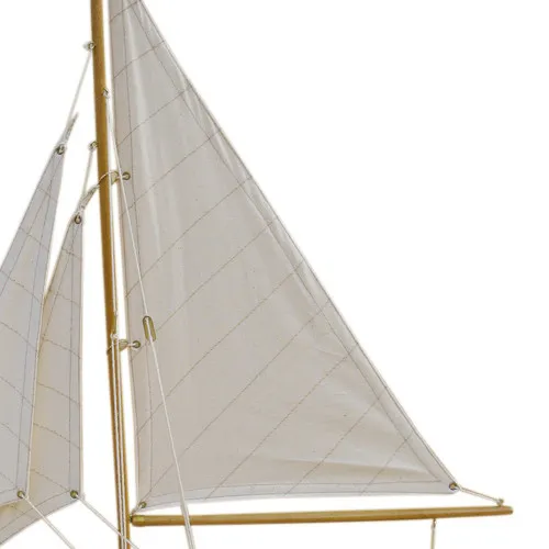 Segel-Yacht in Nahaufnahme