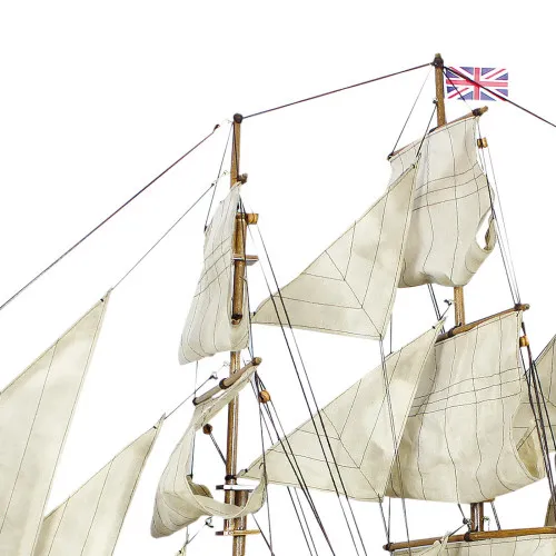 Schiffsmodell - H.M.S.Victory – Detail der Oberfläche