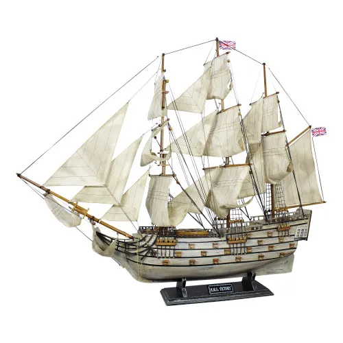 Schiffsmodell - H.M.S.Victory Modellschiff aus Holz 86 x 74 cm