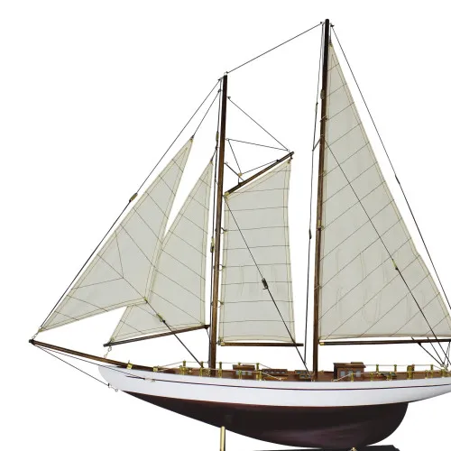 Detailansicht von Segelyacht