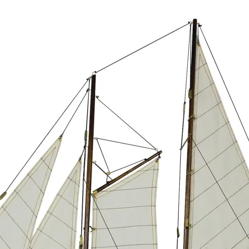 Segelyacht – Detail der Oberfläche