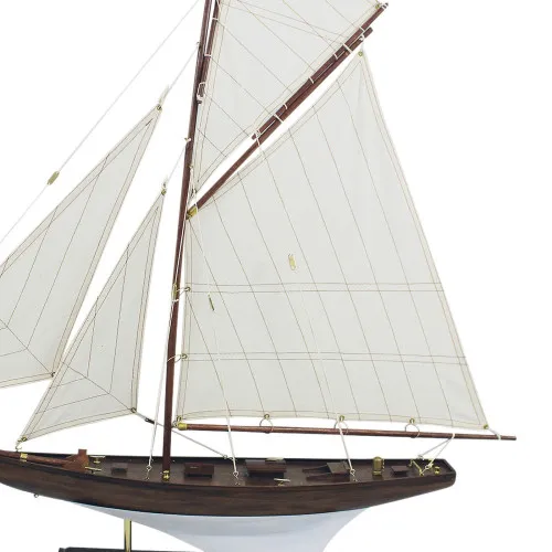 Segelyacht in Nahaufnahme