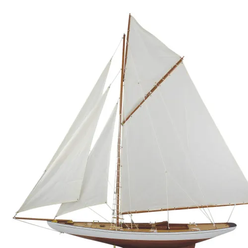 Detailansicht von Segelyacht