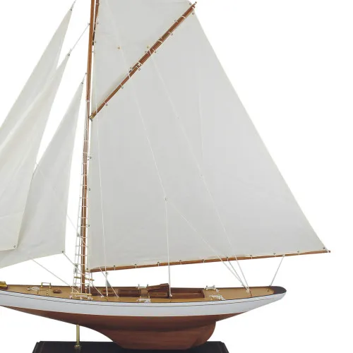 Segelyacht in Nahaufnahme