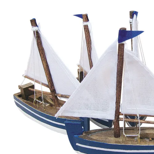 Detailansicht von Segelboote