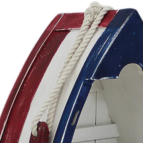Boots-Regal – Detail der Oberfläche
