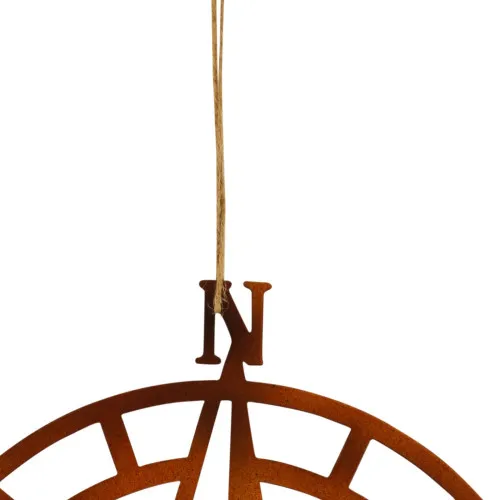 Hänger - Windrose – Detail der Oberfläche