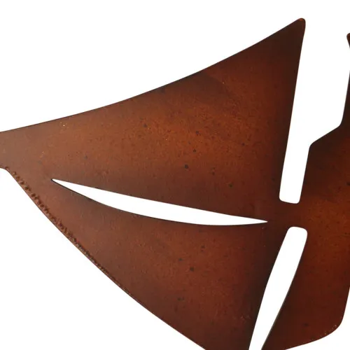 Detailansicht von Stecker - Segelboot