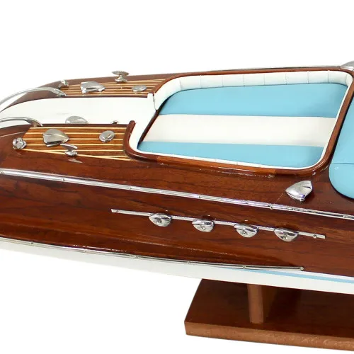 Detailansicht von Sportboot