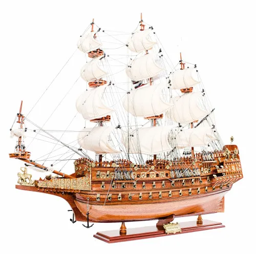Detailansicht von Kriegsschiff - Sovereign of the Seas