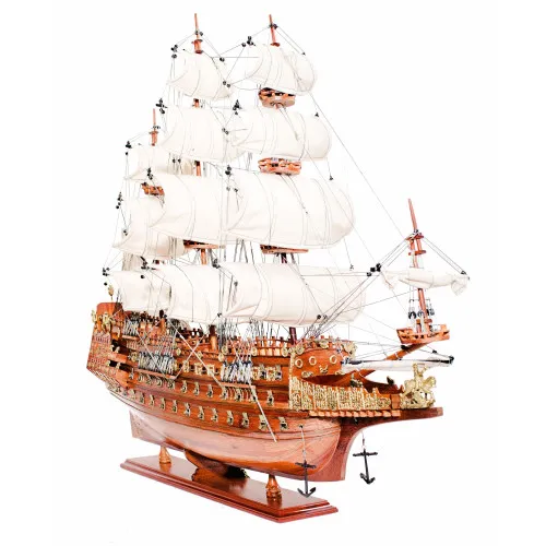 Kriegsschiff - Sovereign of the Seas in Nahaufnahme