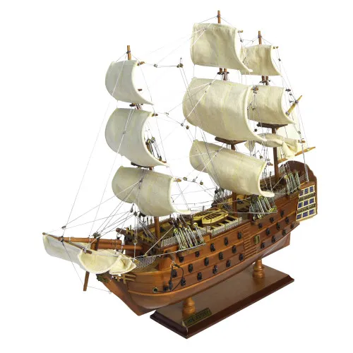 Detailansicht von Kriegsschiff - HMS Victory