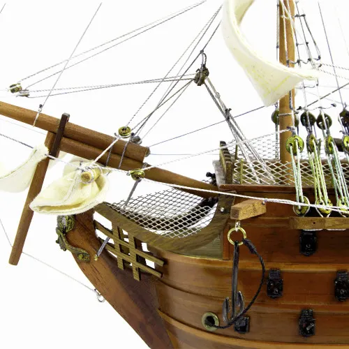 Kriegsschiff - HMS Victory in Nahaufnahme
