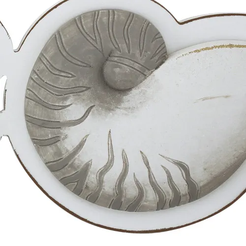 Wand-Deko - Seestern, Muschel, Schnecke in Nahaufnahme
