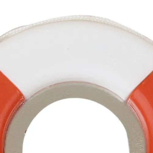 Flaschenöffner - Rettungsring – Detail der Oberfläche