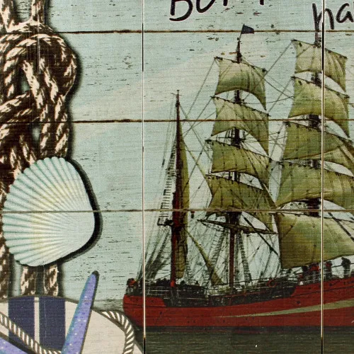 Wandbild Segelschiff – weitere Ansicht