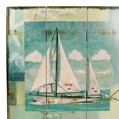 Detailansicht von Wandbild Segelyacht