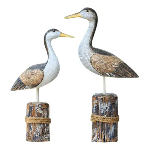 Vögel aus Holz 36 cm