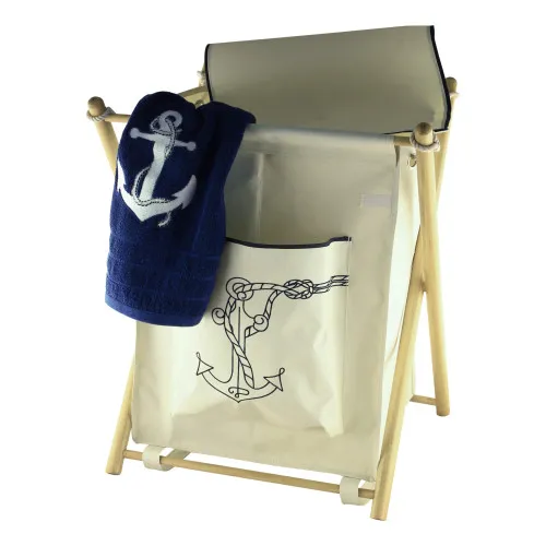 Detailansicht von Wäsche-Sack-Ständer
