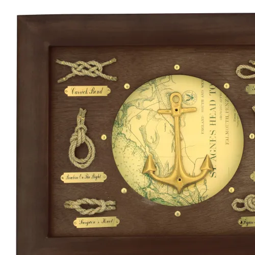 Detailansicht von Knotentafel - Anker & Knoten