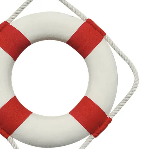 Rettungsring in Nahaufnahme