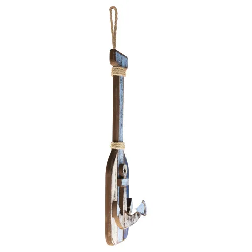 Detailansicht von Wand-Deko - Paddel mit Haken