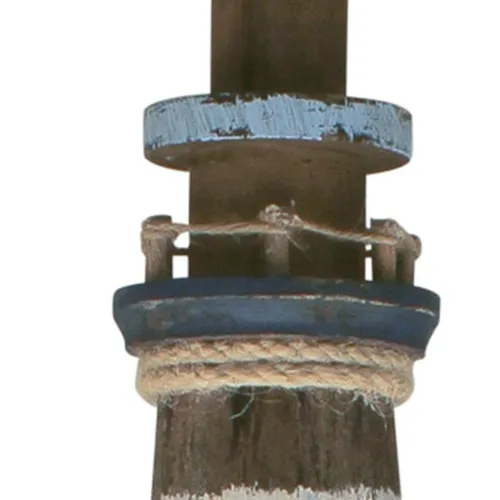 Detailansicht von Windspiel - Leuchtturm