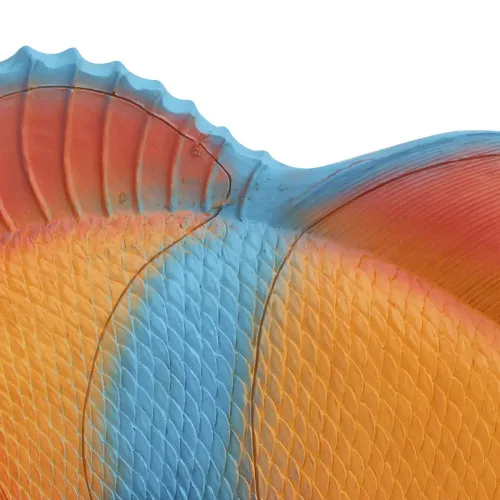 Deko-Fisch – Detail der Oberfläche