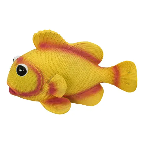 Wandhänger - Fisch Wanddeko aus Resin 24 x 15 cm gelb