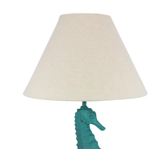 Detailansicht von Lampe-Seepferdchen