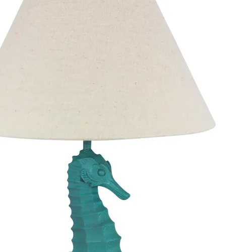 Lampe-Seepferdchen in Nahaufnahme