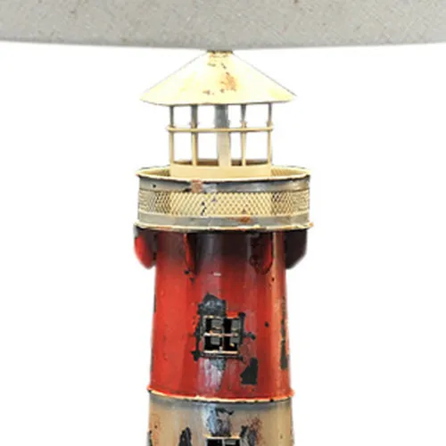 Lampe-Leuchtturm – weitere Ansicht