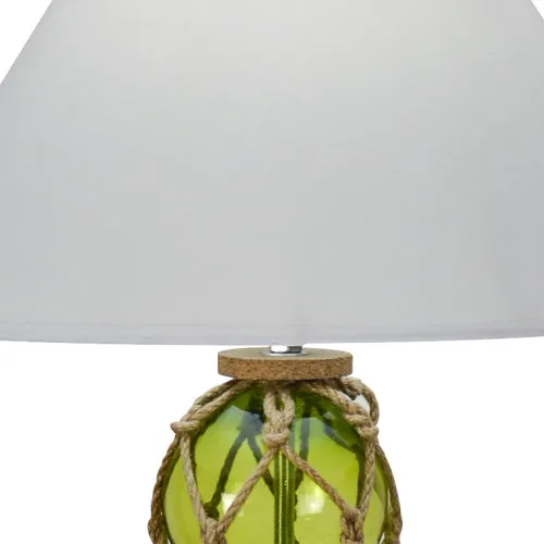 Lampe - Fischerkugeln – Detail der Oberfläche
