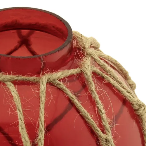 Fischerkugel-Teelicht – Detail der Oberfläche