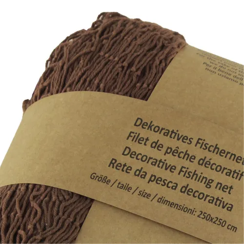 Fischernetz mit Schwimmern – Detail der Oberfläche