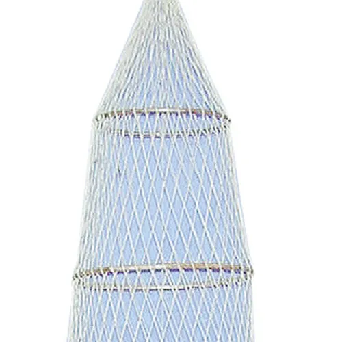 Detailansicht von Fischreuse