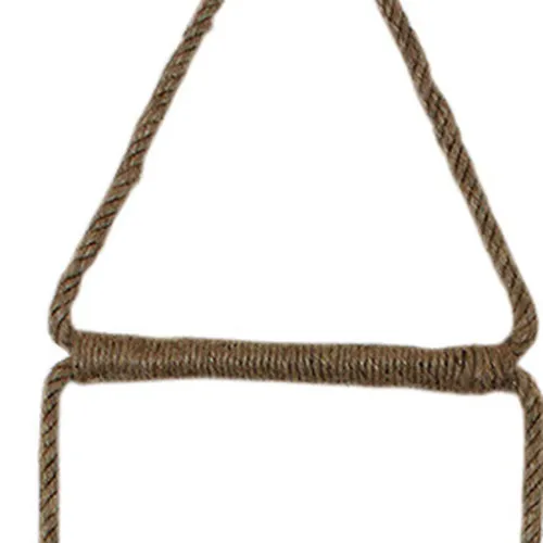 Detailansicht von Strickleiter Hängeleiter