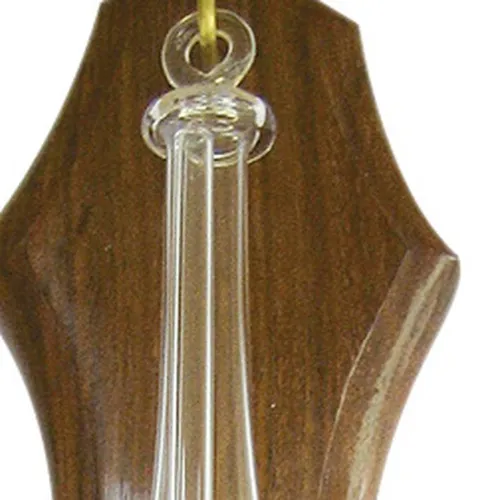 Wetterglas Tropfenfänger – Detail der Oberfläche