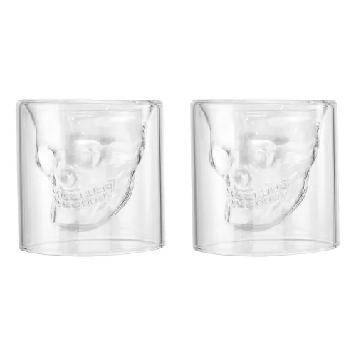 Gläser mit Totenkopf-Form Whiskyglas 7 cm