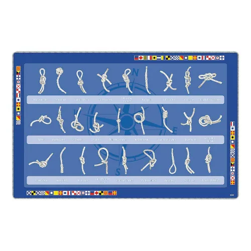 Platz-Untersetzer Deutsch Esstisch aus Plastik 43 x 29 cm