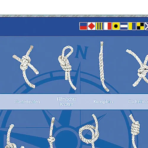 Platz-Untersetzer Englisch – Detail der Oberfläche