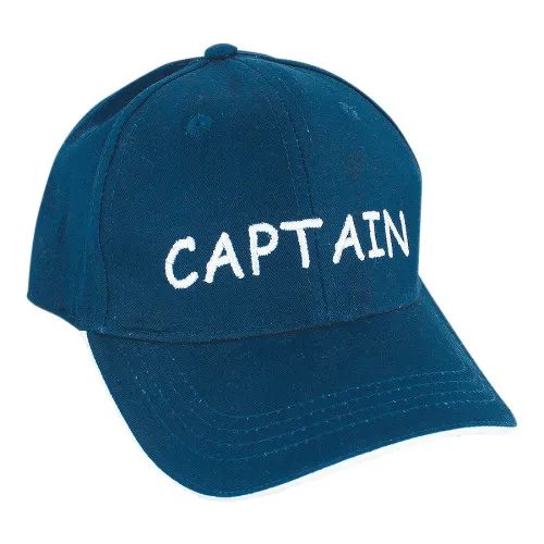 Cap - CAPTAIN Mütze aus Baumwolle 17 x 15 cm marine