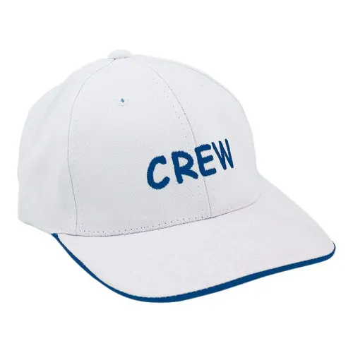 Cap - CREW Mütze aus Baumwolle 17 x 15 cm weiß