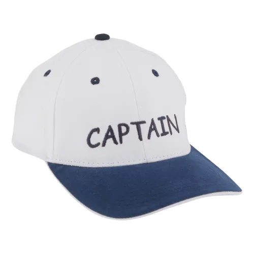 Cap - CAPTAIN Mütze aus Baumwolle 17 x 15 cm blau