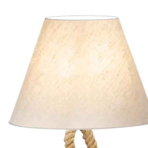 Detailansicht von Taulampe mit Schirm