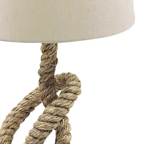 Taulampe mit Schirm in Nahaufnahme