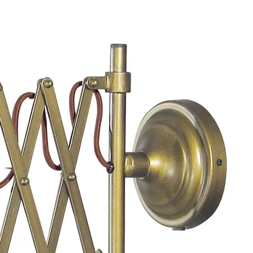 Wandlampe in Nahaufnahme