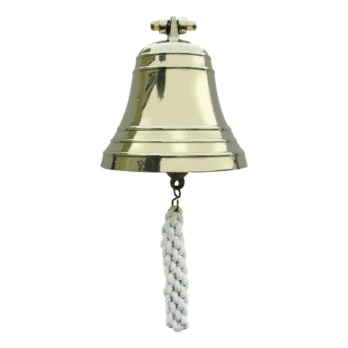 Schiffsglocke schwere Variante Wandglocke aus Messing