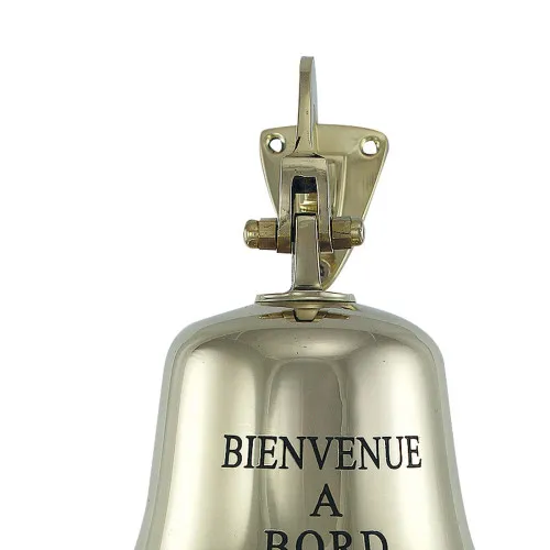 Detailansicht von Glocke - BIENVENUE A BORD
