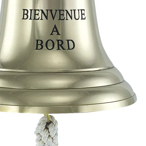 Glocke - BIENVENUE A BORD in Nahaufnahme